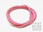 Pink 3mm Velvet Rubber Tubing - Closeout